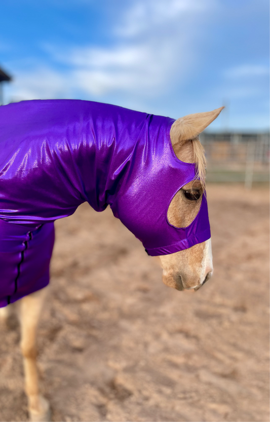 Metallic Purple Sleazy Hood