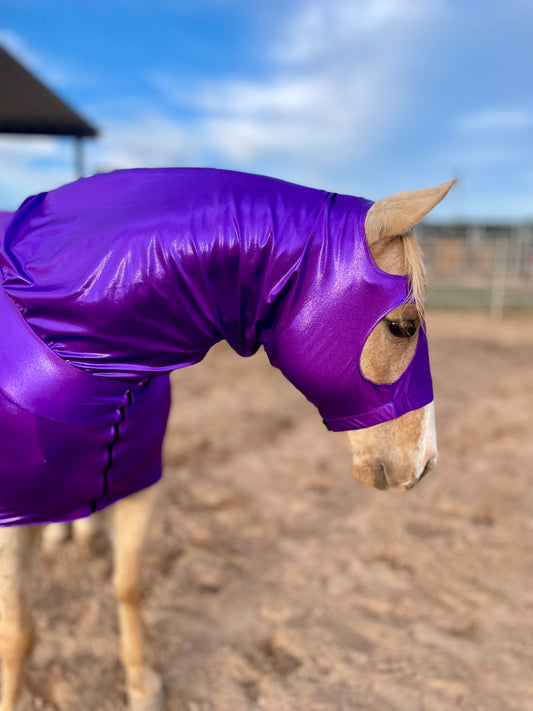 Metallic Purple Full Body Sleazy