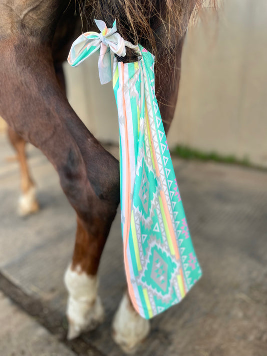 Pastel Southwest Tailbag from www.slickhorseware.com